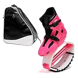 Jumping Shoes Jumps Boots for Training Adjustable Fit ，with Storage Backpack，for Exercise and Fun(Large)