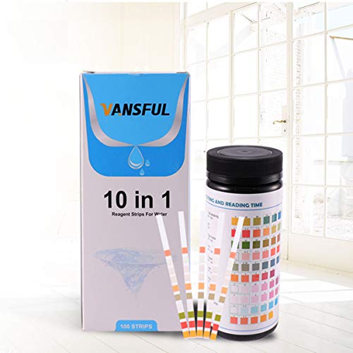 POPETPOP PH Tiras de teste de aquário 100 peças Tiras de teste de aquário Tanque de peixe fita de te