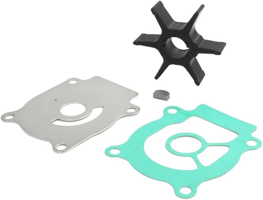 17400-96350 Water Pump Impeller Repair Kit Compatible DT25 30 40 50 DF20 25 30 35 40 17400-96352 17400-96353 Marine