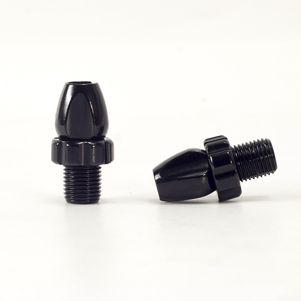 Brake Lever Nut Adjuster, 2 Pcs MTB Bike Bicycle Brake Handle Lever Adjusting Screws Fastener Bolt Brake Accessories, M10 Bicycle Brake Lever Adjusting Screws (Black)