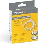 Medela Replacement Tubing for Hands-free Collection Cups, Designed for Freestyle Hands-free, Freestyle Flex & Swing Maxi Breast Pump, Authentic Spare Parts, Clear, 1 Set