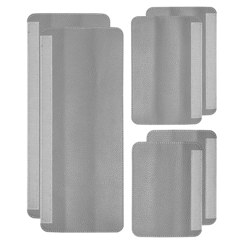 KTZCTPCA Capa de maçaneta de geladeira de couro PU, capa