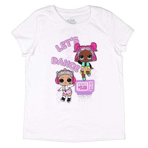 LOL Surprise Girls' Let's Dance Fierce Moves Graphic Print T-Shirt