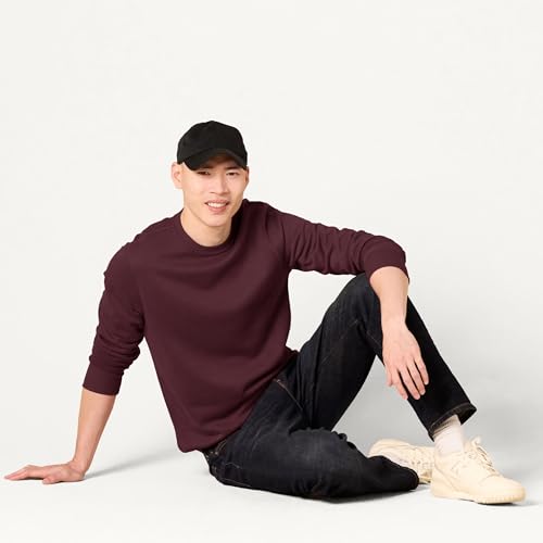 Image of Amazon Essentials Men's Crewneck Fleece Sweatshirt with Ribbing (Available in Big & Tall)