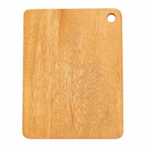 Premium Wooden Chopping Board for Kitchen | Multipurpose Vegetable & Fruit Cutting Board | Durable Wooden Cutting Board with Hanging Hole | Rectangula