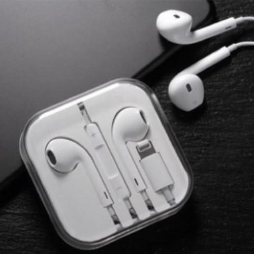 Fone De Ouvido Lightning Para iPhone 7 8 Plus X 11 12 Pro 13