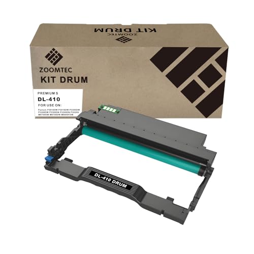 ZOOMTEC DL-410 DL410 DL 410 Imaging Tamburo Unità Compatibile per Stampante P3300DW P3308DW P3018DW P3020D M6800FDW M6808FDW M7100DW M7108DW M7100DN M7108DN M7200FDW M7208FDW (1 Confezione)