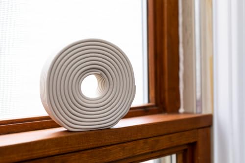 Cordon de calfeutrage Duck blanc 3,2mm x 10,9m pour isolation fenêtres - 7