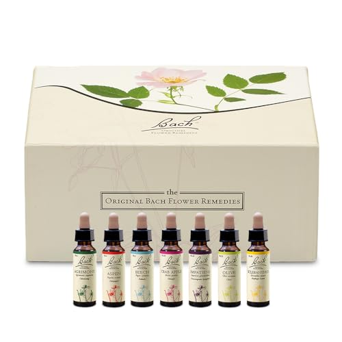 Original Bachblüten Tropfen Box: Alle 38 Bach-Blüten Essenzen + 2x RESCURA Rescue Tropfen, 40x10ml