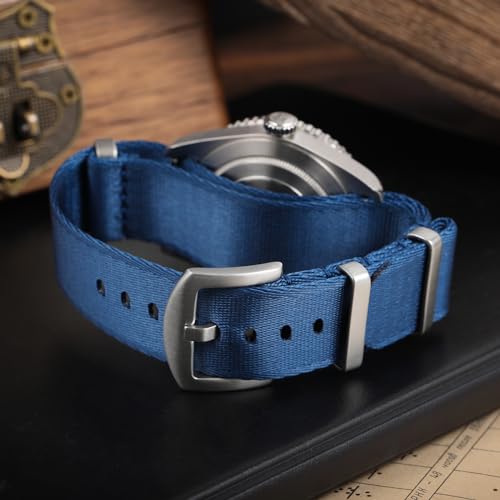 Image of watchdives Nylon Watch Band 20mm 22mm Multicolor Replacement Watch Straps for Men Women