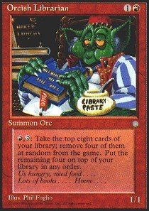 Magic The Gathering - Orcish Librarian - Ice Age