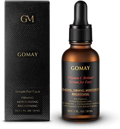 GO MAY Face Brightening Serum | 30% Vitamin C Serum | Anti-aging Serum for Face | Prevention of Future Dark Spots | 1Fl.Oz