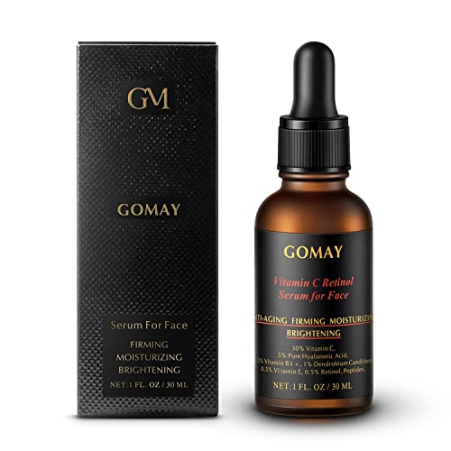 GO MAY 30% Vitamin C Brightening Serum | Anti-aging Serum for Face | Even Skin Tone Serum | Lightweight Fast Absorbing | 1Fl.Oz