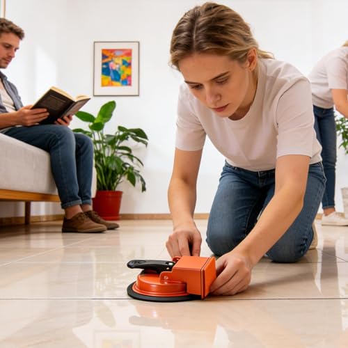 Équipement stratifié de fixation pour pose de sol maison