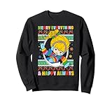 Rainbow Brite Christmas Merry Everything & Happy Always Sweatshirt