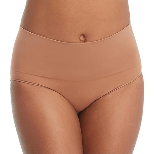 SPANX SPANXshape Everyday Shaping Brief - Core Control Shapewear Underwear - Invisible Under Clothes - Seamless Design - Naked 3.0 - Large
