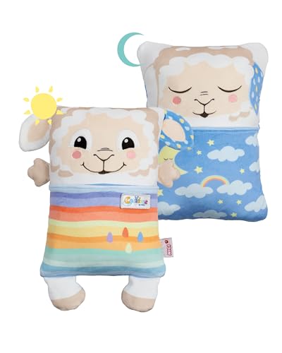 NICI Cosidoo Oveja de Peluche Reversible de 30 x 20 cm, Beis, Suave muñeco, para pequeños Amantes de los Peluches, para abrazarla y Jugar. Ideal para casa, la guardería o para Llevar contigo - 62292 NICI Cosidoo Oveja de Peluche Reversible de 30 x 20 cm, Beis, Suave muñeco, para pequeños Amantes de los Peluches, para abrazarla y Jugar. Ideal para casa, la guardería o para Llevar contigo - 62292