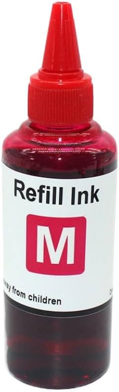 4PC 100mL補充染料インクWF 3620 3640 7110 7210 7610 7620 7710 7715 7720プリン