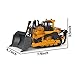 fisca 1/50 Diecast Bulldozer Model Metal Construction Vehicle Toy