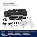 ESSLNB Astronomy Telescope 40080 Telescope for Adult with 10X Phone Adapter Adjustable Tripod 3X Barlow Lens Carrying Case and Moon Filter
