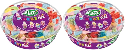 Bonbons Tubo Best Fizz Lutti MO3116740029809 – Assortiment, 550g - vue 8