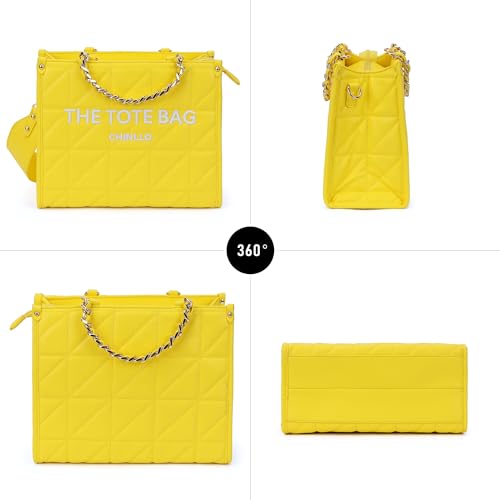 Image of Chinllo Tote Bag for Women Top Handle Satchel Purse and Handbags with Shoulder Strap