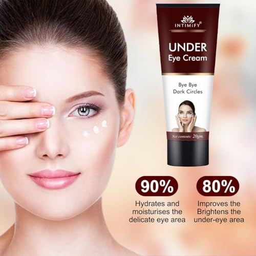Image of INTIMIFY Under Eye Cream, Dark Circles Removal Cream, Under Eye Cream For Dark Circles & Wrinkles 20 Gm (Pack of 1)