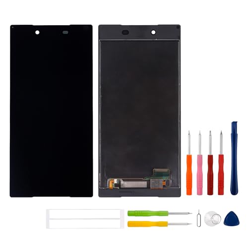 swark LCD Display Compatible with Sony Xperia Z5 Premium E6833 E6853 E6883 SO-03H（Black + Frame Touch Screen Display + Tools