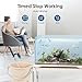AKKEE Aquarium Vacuum Gravel Cleaner, 36W Electric Fish Tank Cleaner Vacuum, 8 in 1 Multifunctional Aquarium Cleaner for Automatic Water Change, Wash Sand, Water Circulation and Timed Off