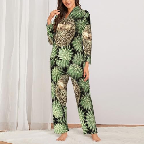Pyjama hérisson et cactus EdWal pour des nuits d'hiver cocooning
