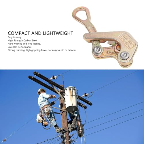 Pinza para cables tensor AMONIDA de 1 tonelada herramienta para apretar cable de acero 5
