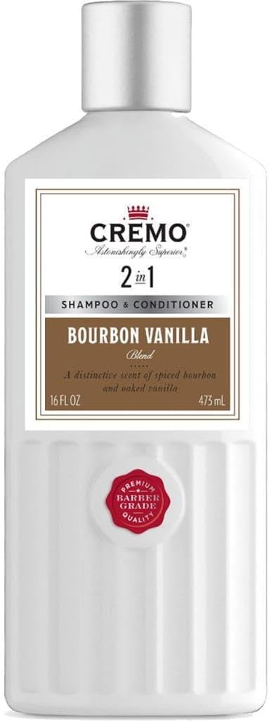 2-in-1 Shampoo + Conditioner, Bourbon Vanilla Blend, 16 fl oz