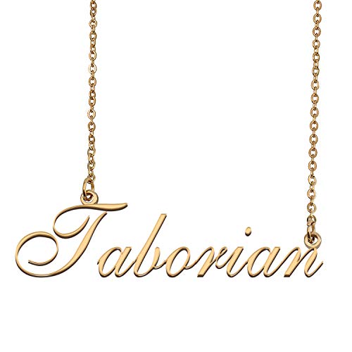 HUAN XUN Customized Charm Pendant Jewelry Any Name Necklace for Grandmother Taborian