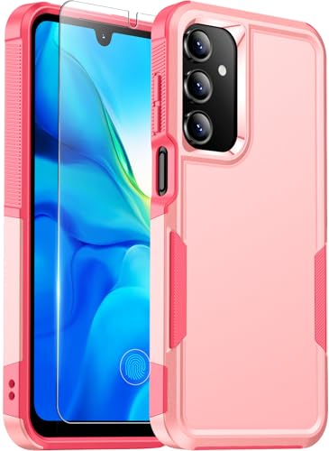 Red2Fire Designed for Samsung Galaxy A16 5G Case, [Military Grade Drop Protection] Non-Slip Heavy Duty Full Body Shockproof Protection Phone Case Galaxy A16 5G Case,Pink