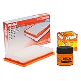 FRAM Extra Guard Replacement Engine Oil Filter PH4967 and Air Filter CA12289 for Select Toyota and