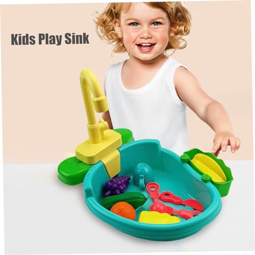 Fregadero de juego para niños que evita derroches de agua en el baño 3