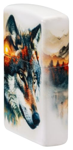 Encendedor Zippo Wolf and Mountains 540 Color miniatura 3