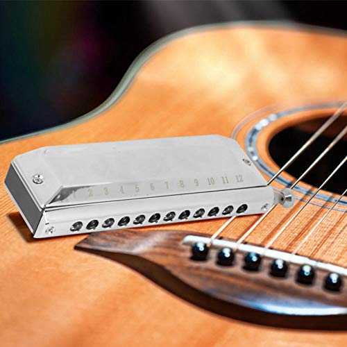 Harmonica chromatique 12 trous résistant à l’usure pour différents styles de musique - Les Beatles, Paul McCartney, John Lennon, RIngo Starr, George Harrison Harmonica chromatique 12 trous résistant à l'usure pour différents styles de musique – Image 3