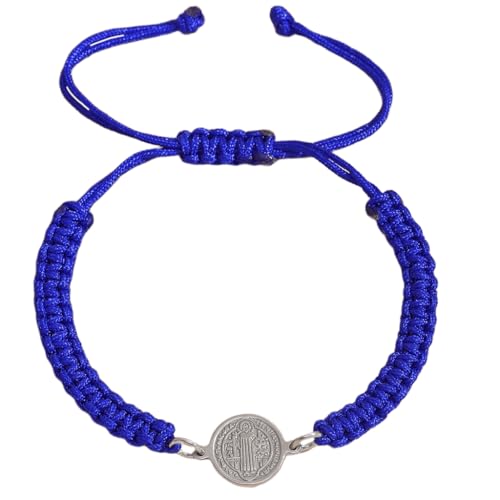 Adjustable Crossed Bracelet for Men Women Baptism Faith Gift Jewelry Accessories