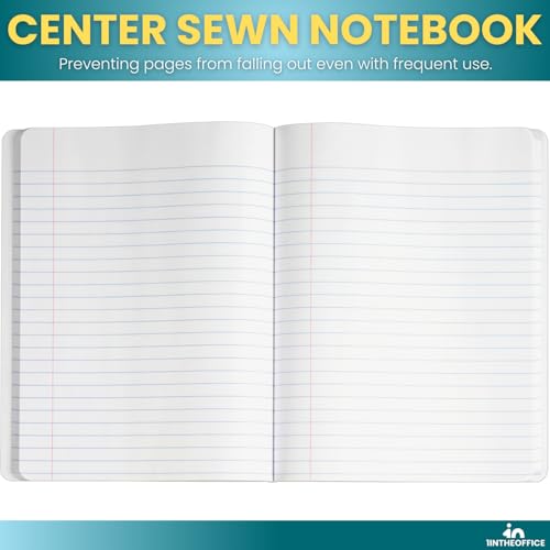 Carnet de composition ligné large pour organiser vos notes de bureau et de cours - 6