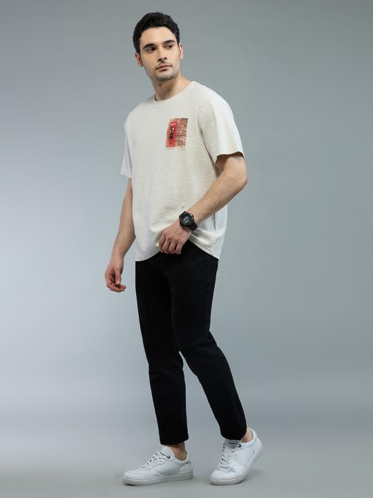 Image of Style Quotient Men Dark Blue Regular Fit Mid Rise Stretchable Jeans