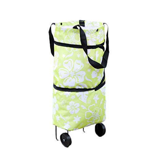 LICHUAN Einkaufstrolley Große Kapazität Tugboat Wagen Supermarkt Trolley-Tasche Haushalts-bewegliche Schlepper Bag 2-Rad…