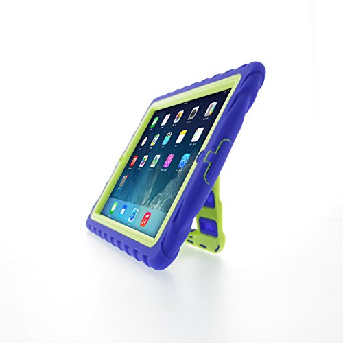 Apple iPad 2 iPad 3 iPad 4 Blue Gumdrop Cases Silicone Rugged Shock Absorbing Protective Dual Layer Cover Case