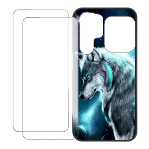 UOGNADGD Oukitel C68 Plus �Ƃ̌݊������� �J�X�^���J���t���P�[�X�{�����K���X�ی�t�B����2���t�� ? �Ռ��z�������h�~ (�T 3)