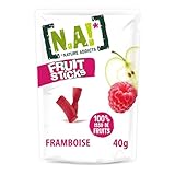 N.A. - Bonbons Gourmands À La Framboise, Texture Fondante Saveur Fruité, Sachet 40g - Lot De 4