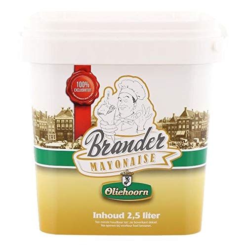 Oliehoorn Brander - Cubo de mayonesa de 2,5 litros