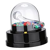 Petite machine à boules de loterie - machine à jackpot traditionnelle et intéressante, elle est parfaite pour jouer ensemble comme accessoire de rassemblement, machine de loterie