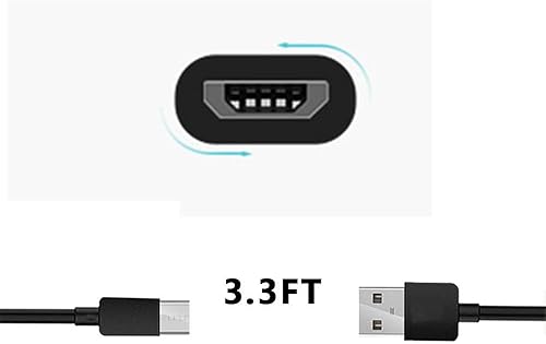Miniatura 4 de Cable de transferencia de fotos USB Nikon de repuesto de 3 pies para cámara D3400 D3500 D5600 D7500 - Cable de carga UC-E20 para Canon PowerShot