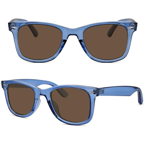 Image of MEETSUN Polarized Sunglasses for Women Men Classic Retro Square Frame Driving Sun Glasses UV Protection