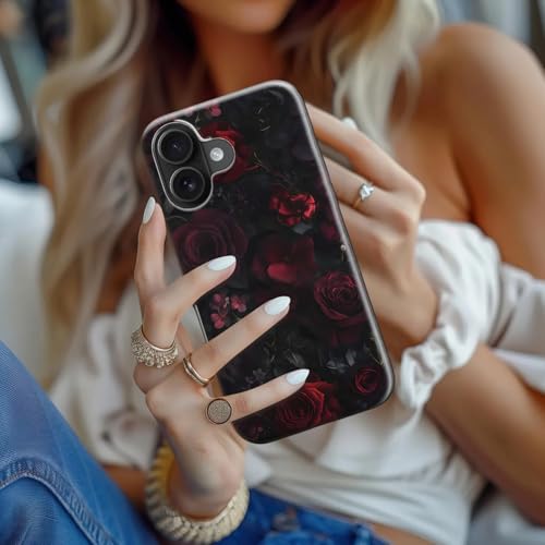 DEENAKIN Cute Case for iPhone 16,Preppy Floral,Wireless Charging - image 5